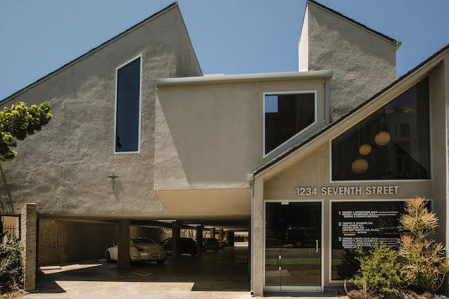 Photo of the front of our building